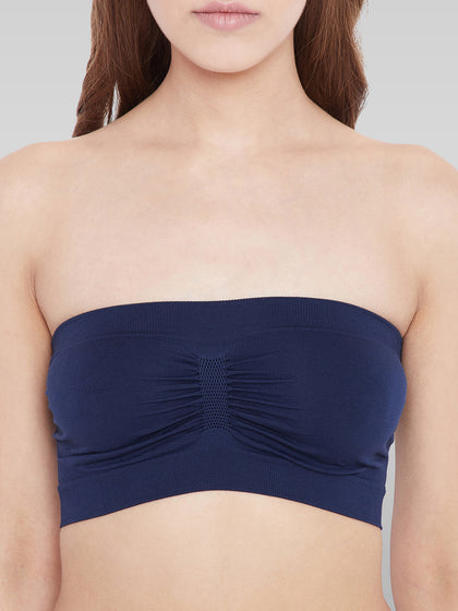 Seamless Wire free Non padded Full coverage Tube Bra