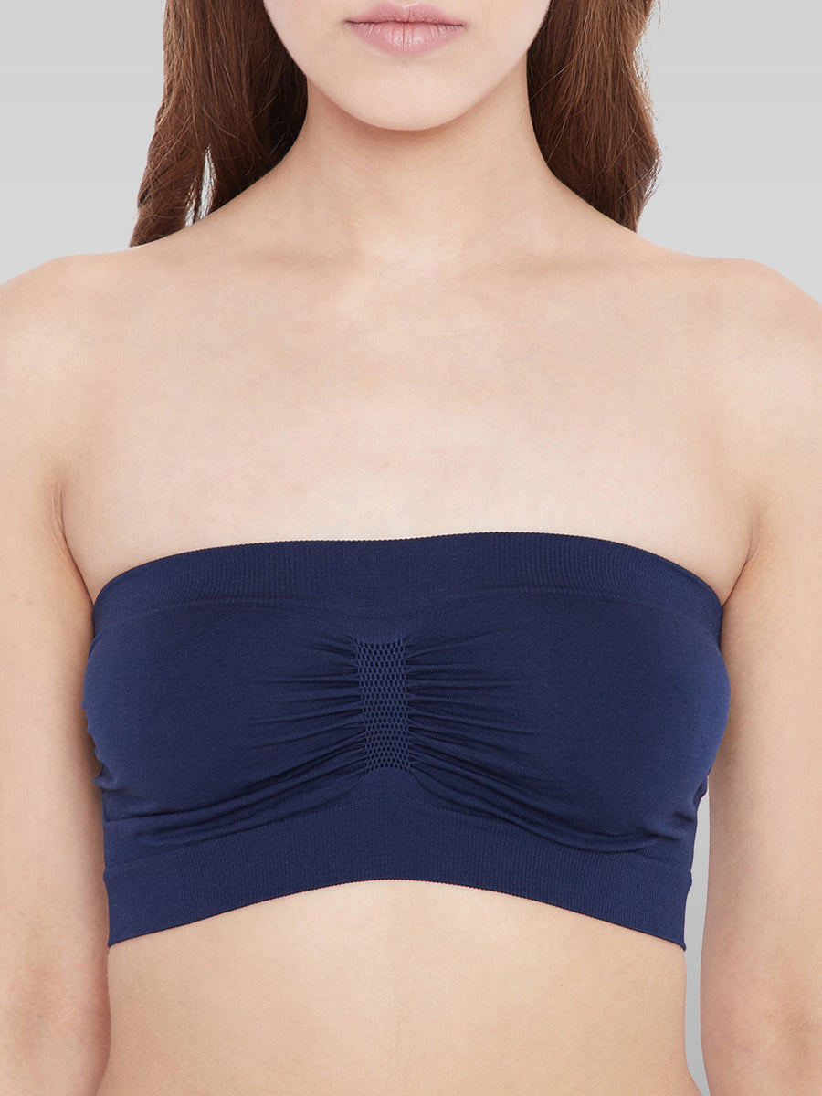 Seamless Tube Bra Wire free Non padded Full coverage