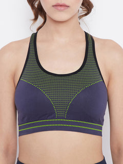 Seamless Women's Active Sports Bra with Pads