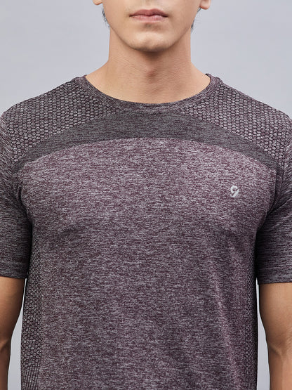 C9 Airwear Men's Seamless Moisture-Wicking Sports T-Shirt - Grey