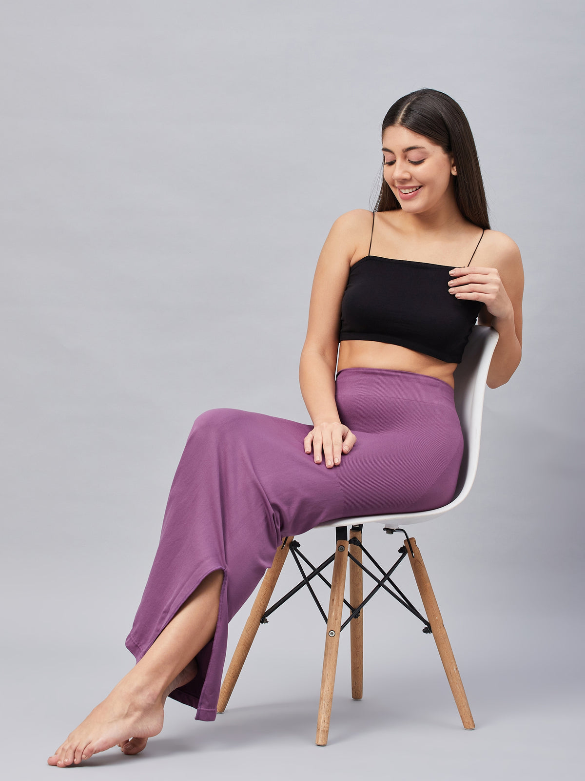 Women Saree Shapewear With Side Slits