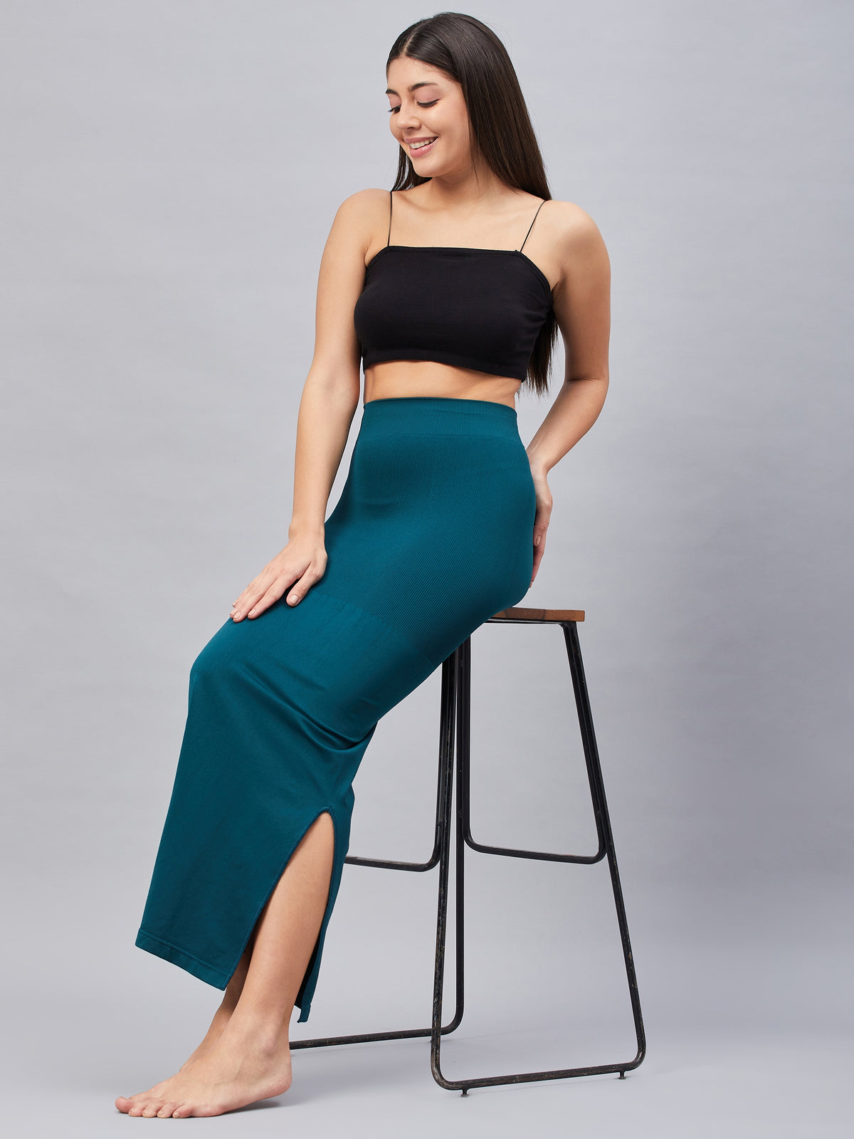 Women Saree Shapewear With Side Slits