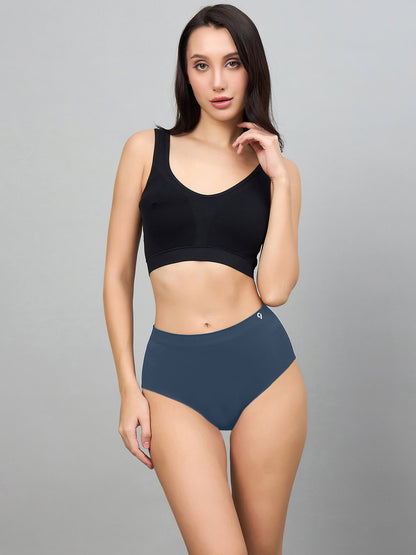 Seamless Women’s High-Rise Soft & Lightweight Hipster Briefs (Pack of 3)