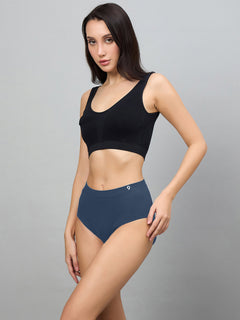 Seamless Women’s High-Rise Soft & Lightweight Hipster Briefs (Pack of 3)