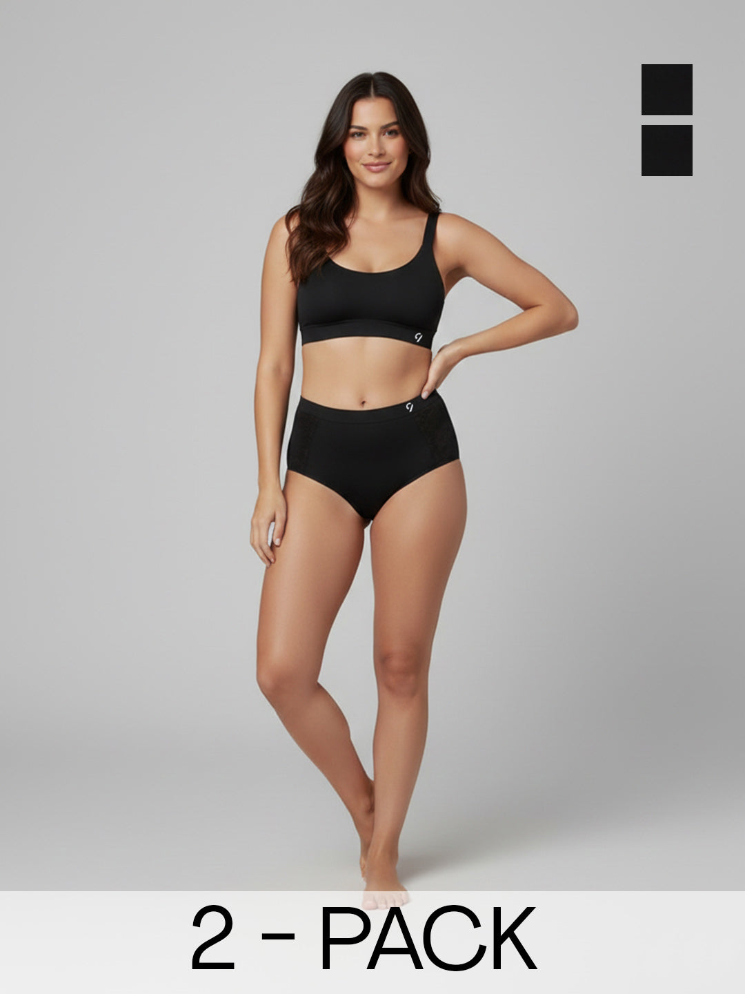 Women Seamless Hipster Daily Comfort Briefs (Pack of 2)