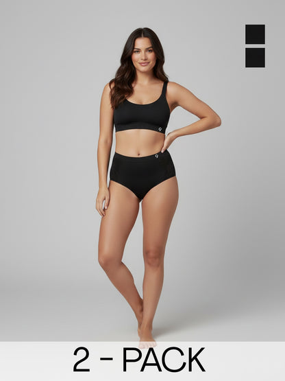Women Seamless Hipster Daily Comfort Briefs (Pack of 2)