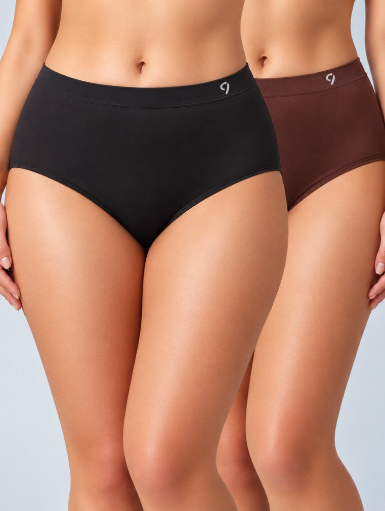 Seamless Hipster Breathable & Comfort Briefs (Pack of 2)