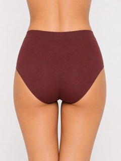 Women Pack of 3 Seamless High-Rise Sweat Absorbing Hipsters Briefs