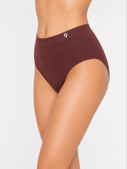 Women Pack of 3 Seamless High-Rise Sweat Absorbing Hipsters Briefs