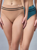 Solid Seamless Panty for Women - Pack of 2