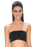 Seamless Wire free Non padded Full coverage Tube Bra For Women