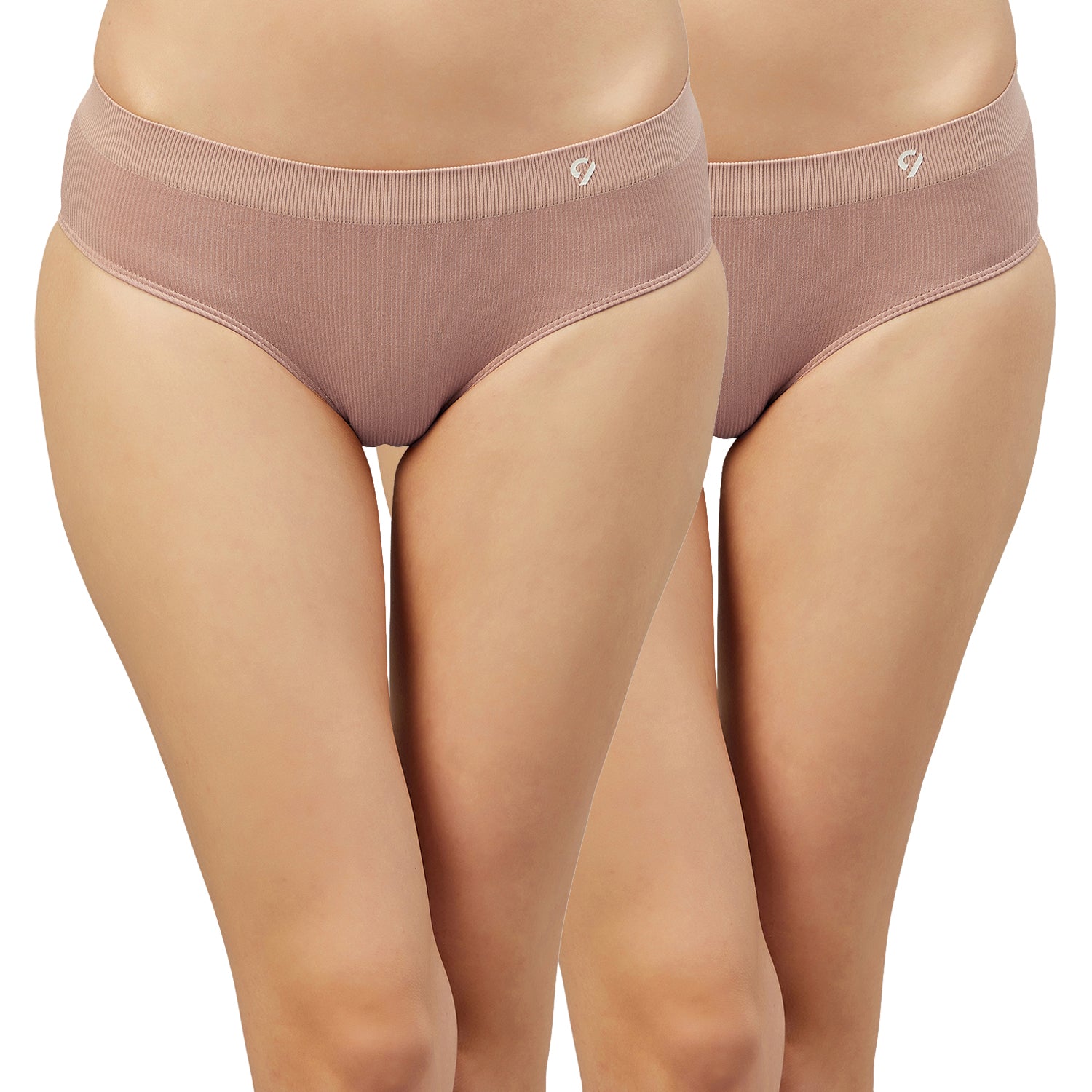 C9 Airwear Ribbed Panty - Nude - Pack of 2