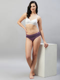 Seamless Striped Mid Brief - Pack of 3