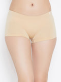 Seamless Solid Female Boy Leg Panties - Pack of 2