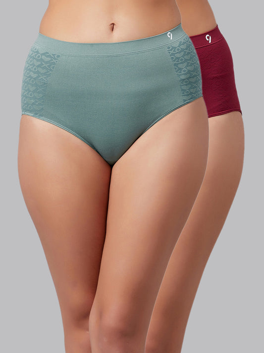 C9 Airwear Women Hipster - Combo Pack of 2 