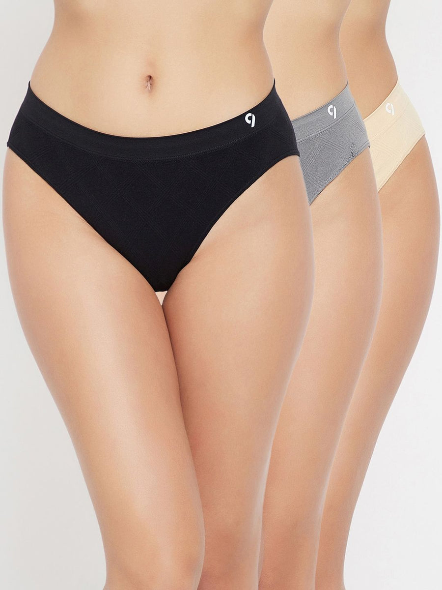 C9 Airwear Women's Briefs Multicolor - Pack of 3 