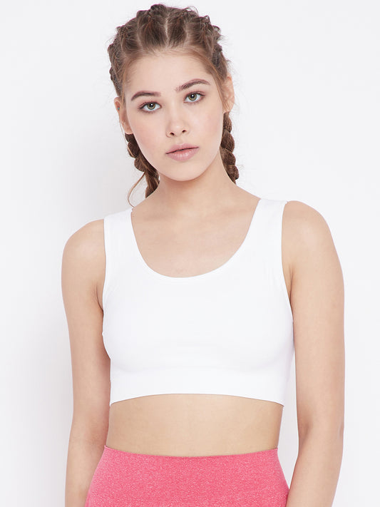 C9 Airwear Women's Sports Bra - White