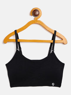 C9 Airwear seamless Full Coverage Padded Teen Rib Co-Ord Bra - Black