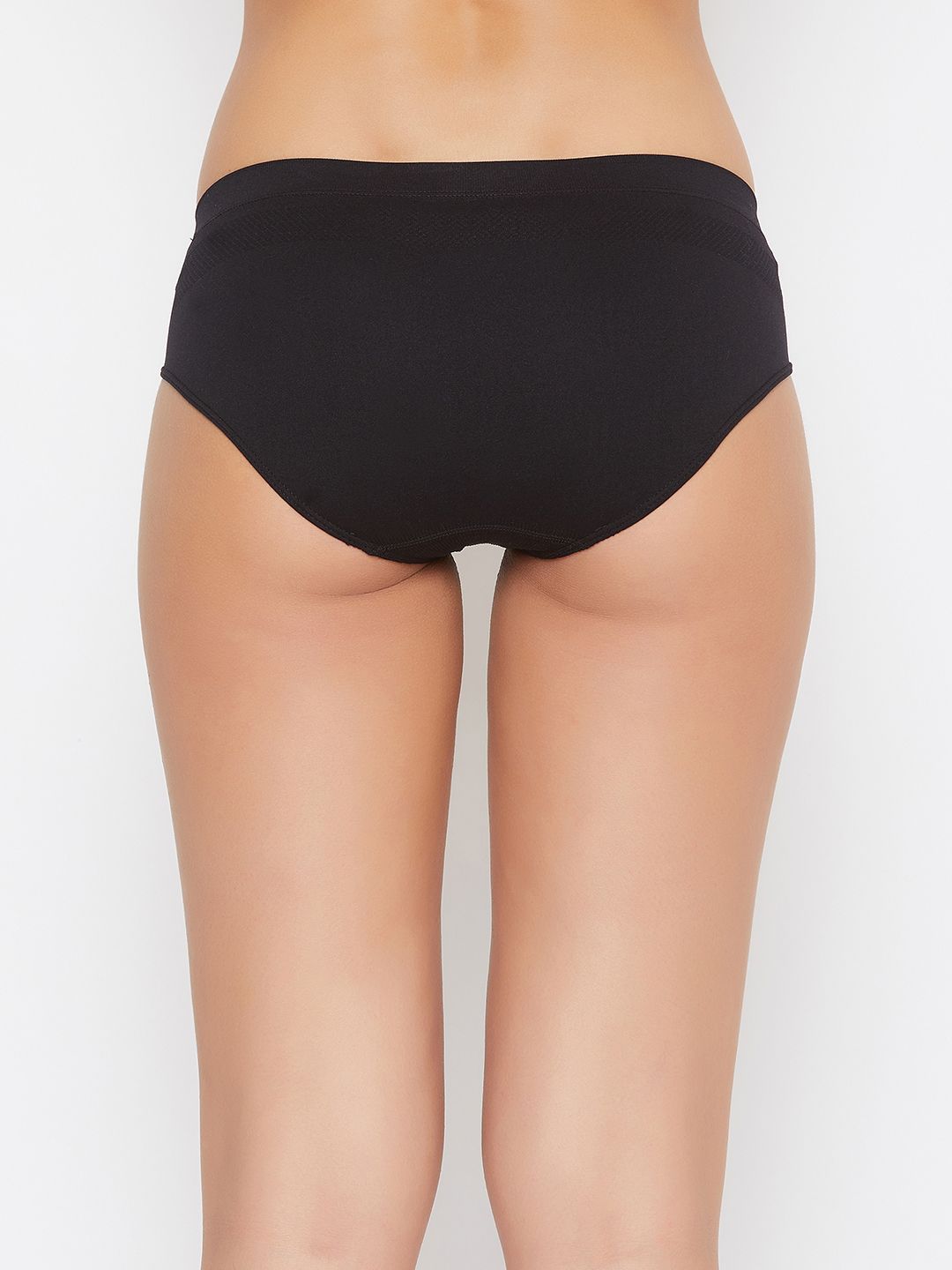 Women's Seamless Solid Mid Waist Assorted Panty