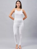 Seamless Heatmax Women Thermal Camisole  White