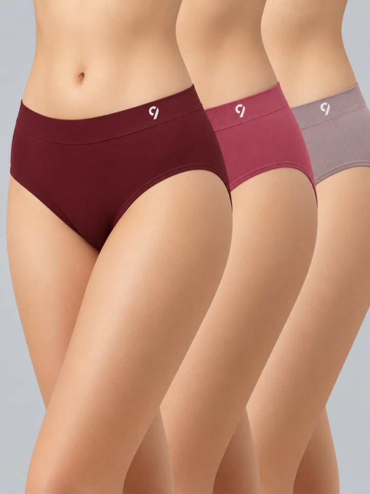 Seamless Mid Brief - Pack of 3