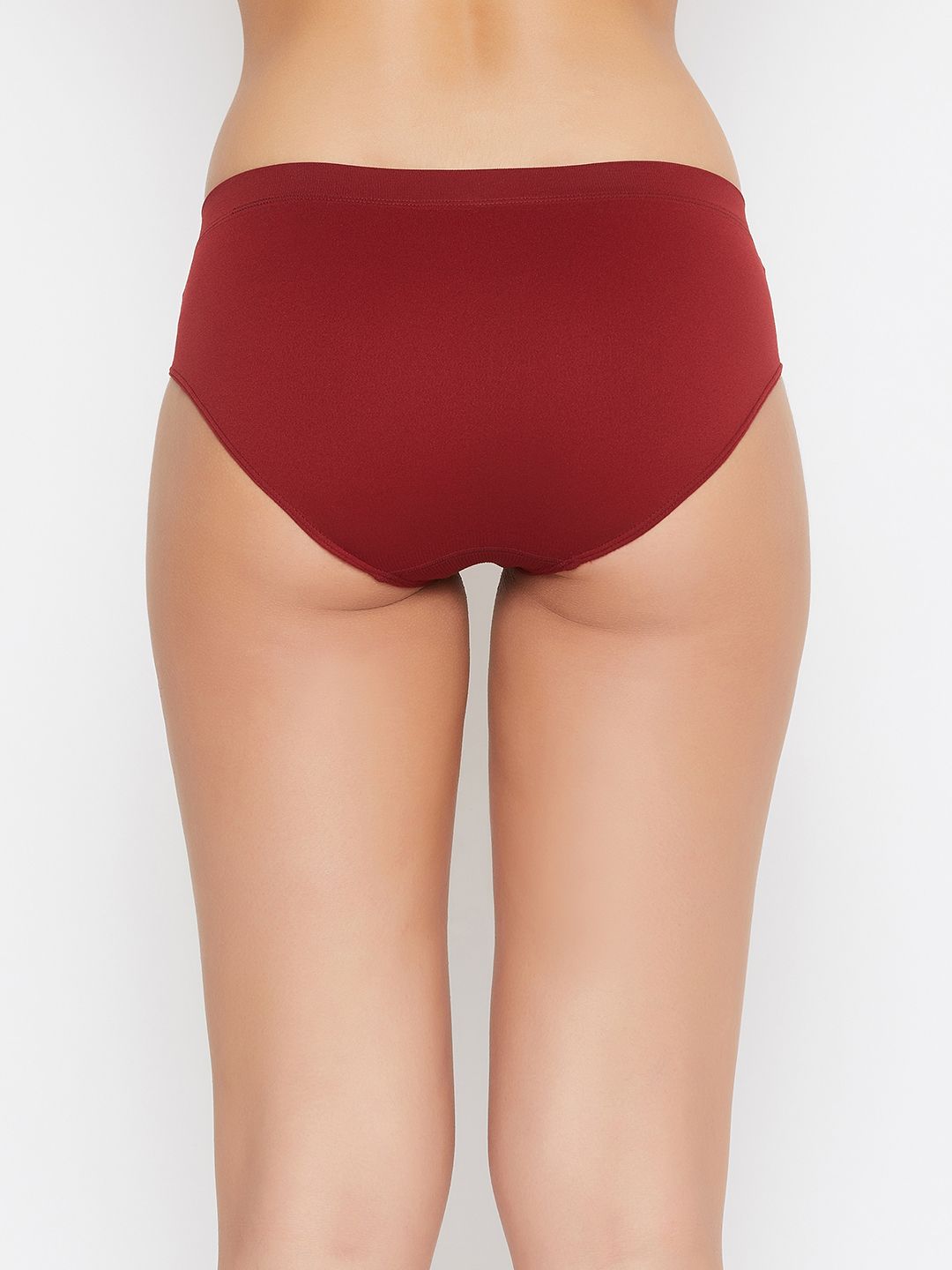 Seamless Women's Mid waist Multicolor Solid Panties