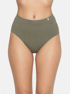 Women Seamless Assorted High-Rise Soft Stretch Hpster panty Briefs (Pack of 3)