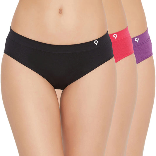 C9 AIRWEAR Mid Rise Panty for Women (3 Packs)