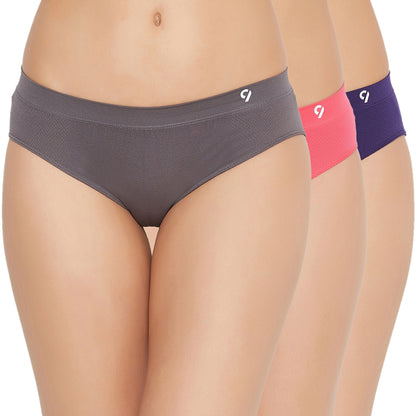 C9 AIRWEAR Mid Rise Panty for Women (3 Packs)