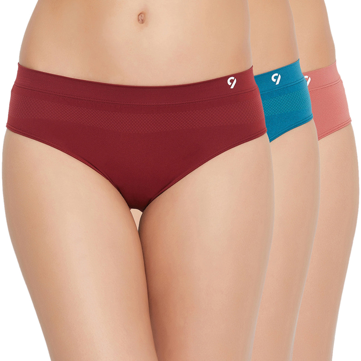 C9 AIRWEAR Mid Rise Panty Combo For Women (5 Packs)
