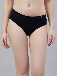 Women's Seamless Solid Basic Underwear Panty