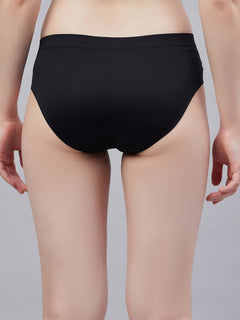 Women's Seamless Solid Basic Underwear Panty