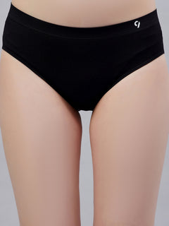 Women's Seamless Solid Basic Underwear Panty