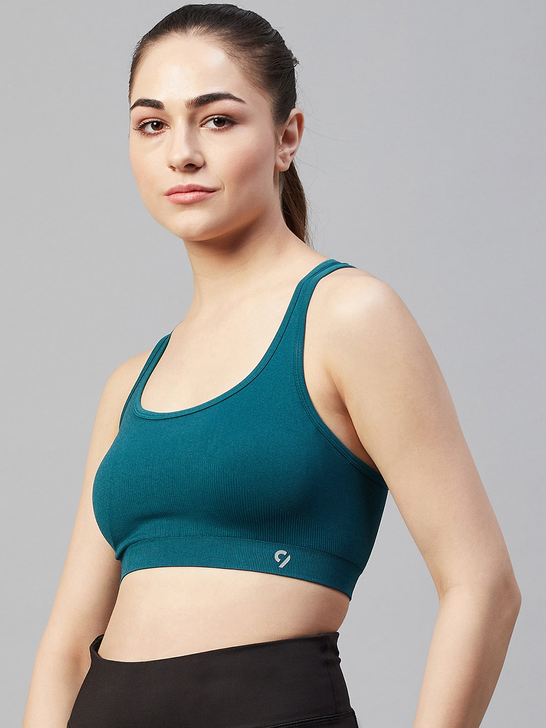 Ribbed Sports Bra For Women