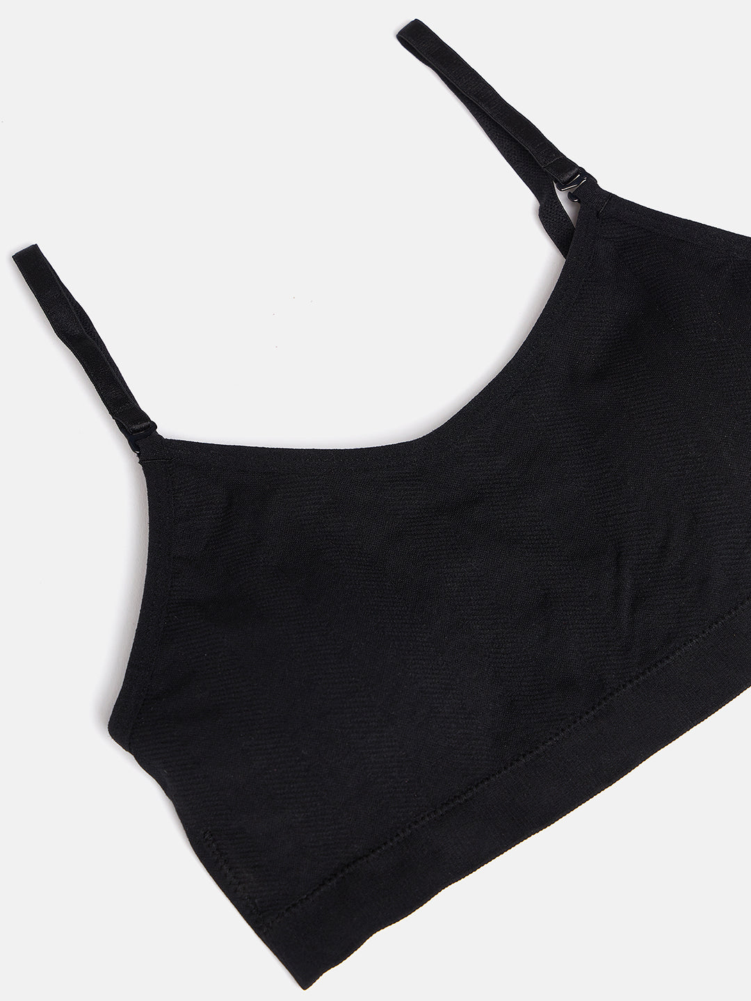 C9 Airwear seamless Full Coverage Padded Teen Rib Co-Ord Bra - Black