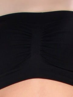 Seamless Wire free Non padded Full coverage Tube Bra