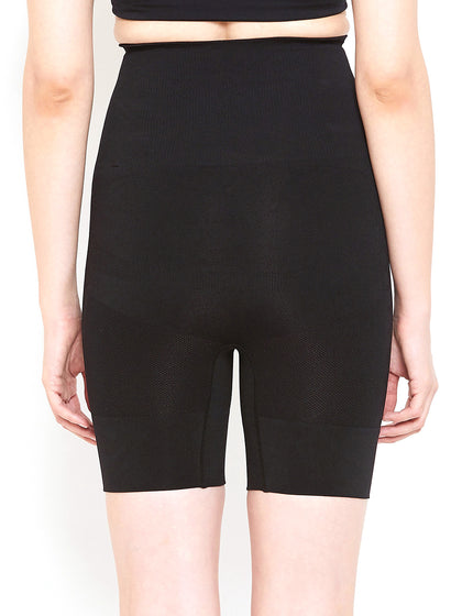 Seamless Women's Thigh Shapewear - Black