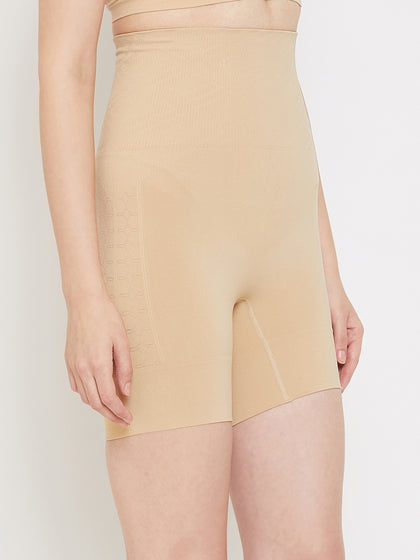 Seamless Women's Thigh Shapewear - Black