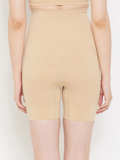 Seamless Women's Thigh Shapewear - Black
