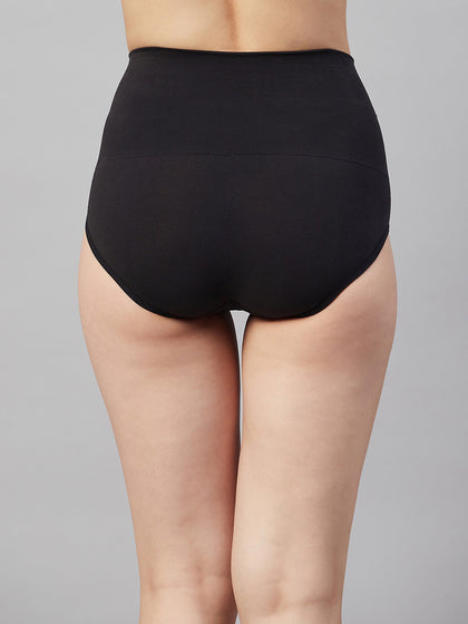 C9 Airwear Women Cotton Shaping Brief - Black