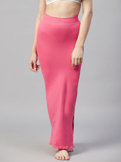 Buy Confort Look Women's Light Pink Microfiber Saree Shapewear (Confort Saree  Shapewear Light Pink L) at