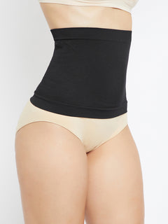 Seamless Tummy Tucker Belt - Black