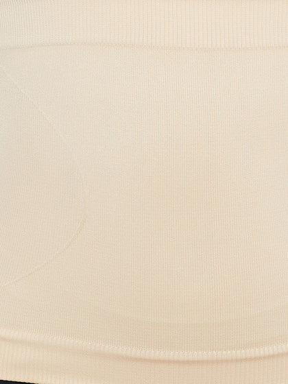 Seamless Tummy Tucker Belt - Black