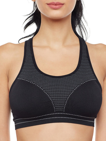 Seamless Women's Active Sports Bra with Pads
