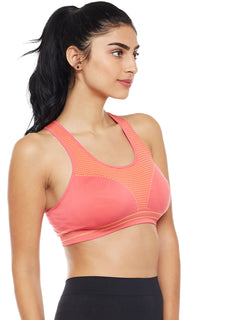 Seamless Women's Active Sports Bra with Pads