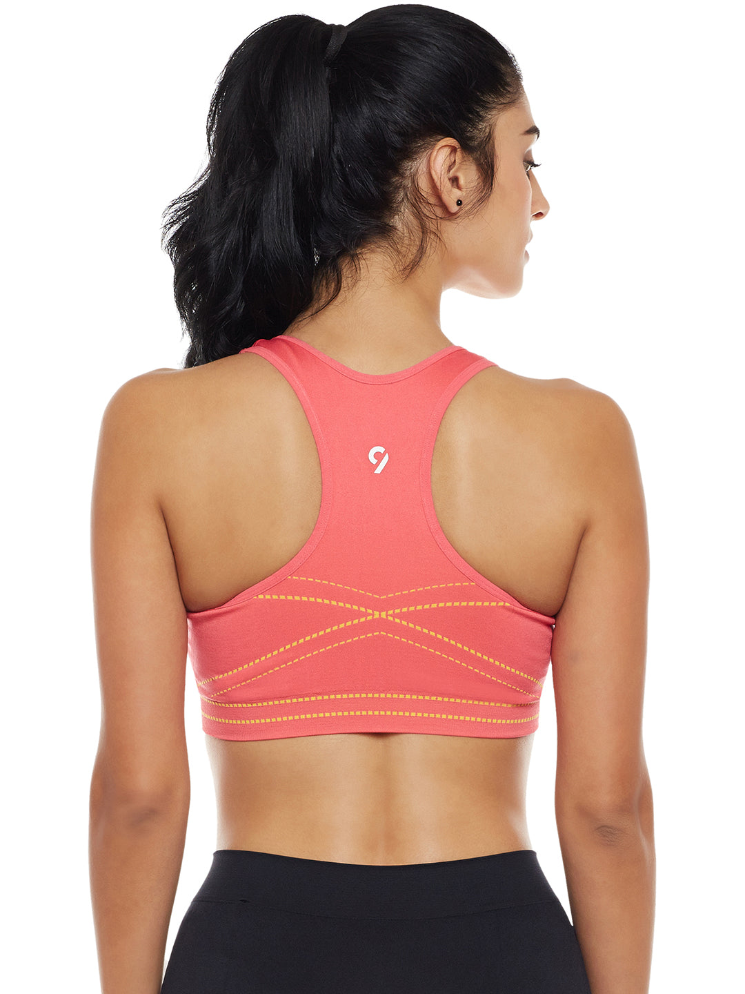 Seamless Women's Active Sports Bra with Pads