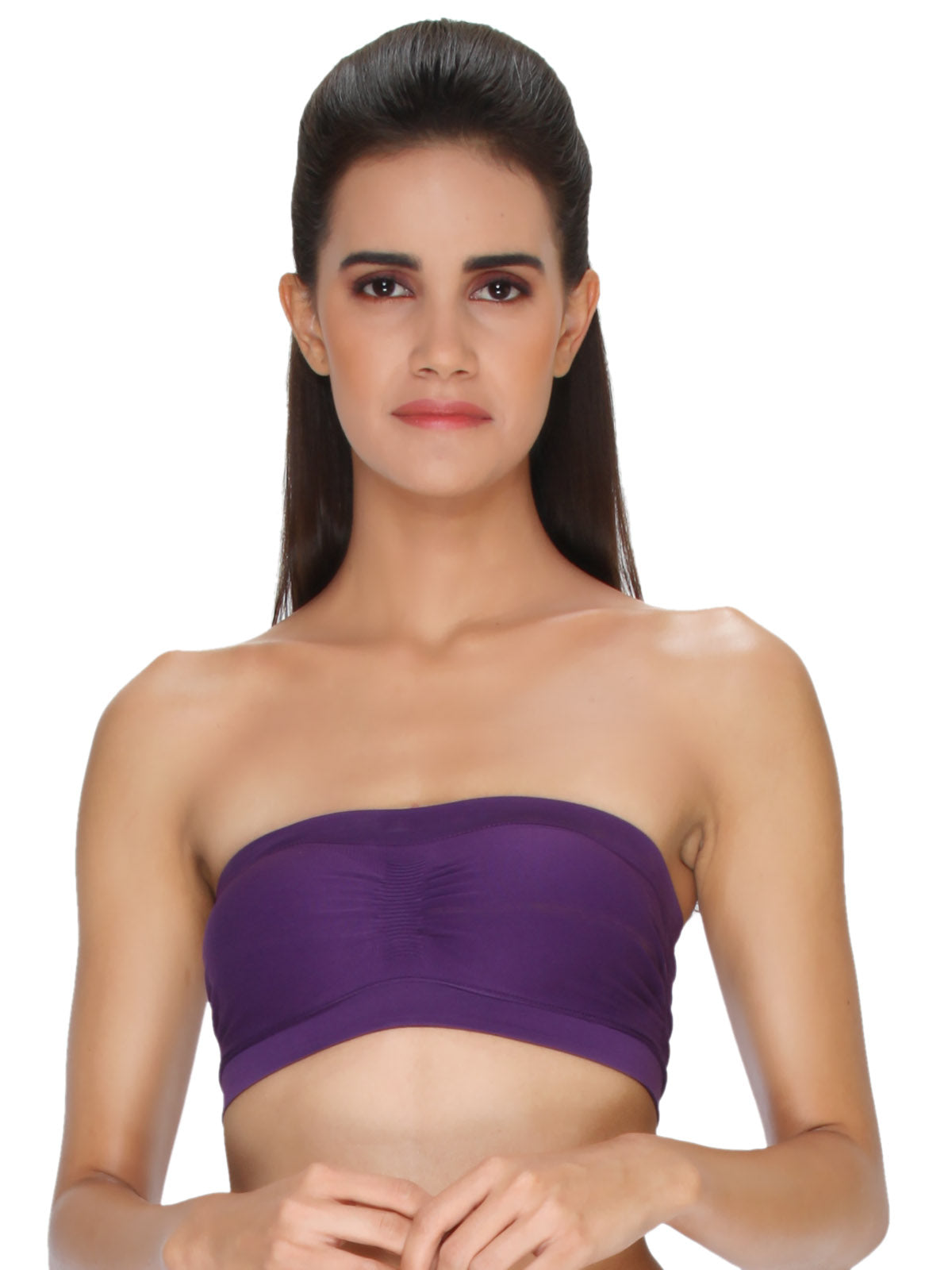 Seamless Wire free Non padded Full coverage Tube Bra