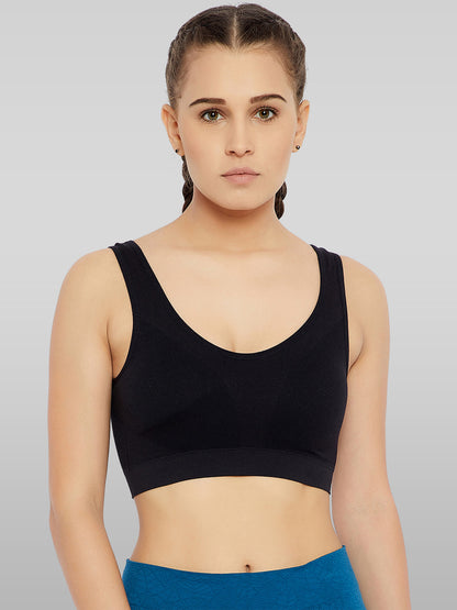 Padded Women's Bra - Black