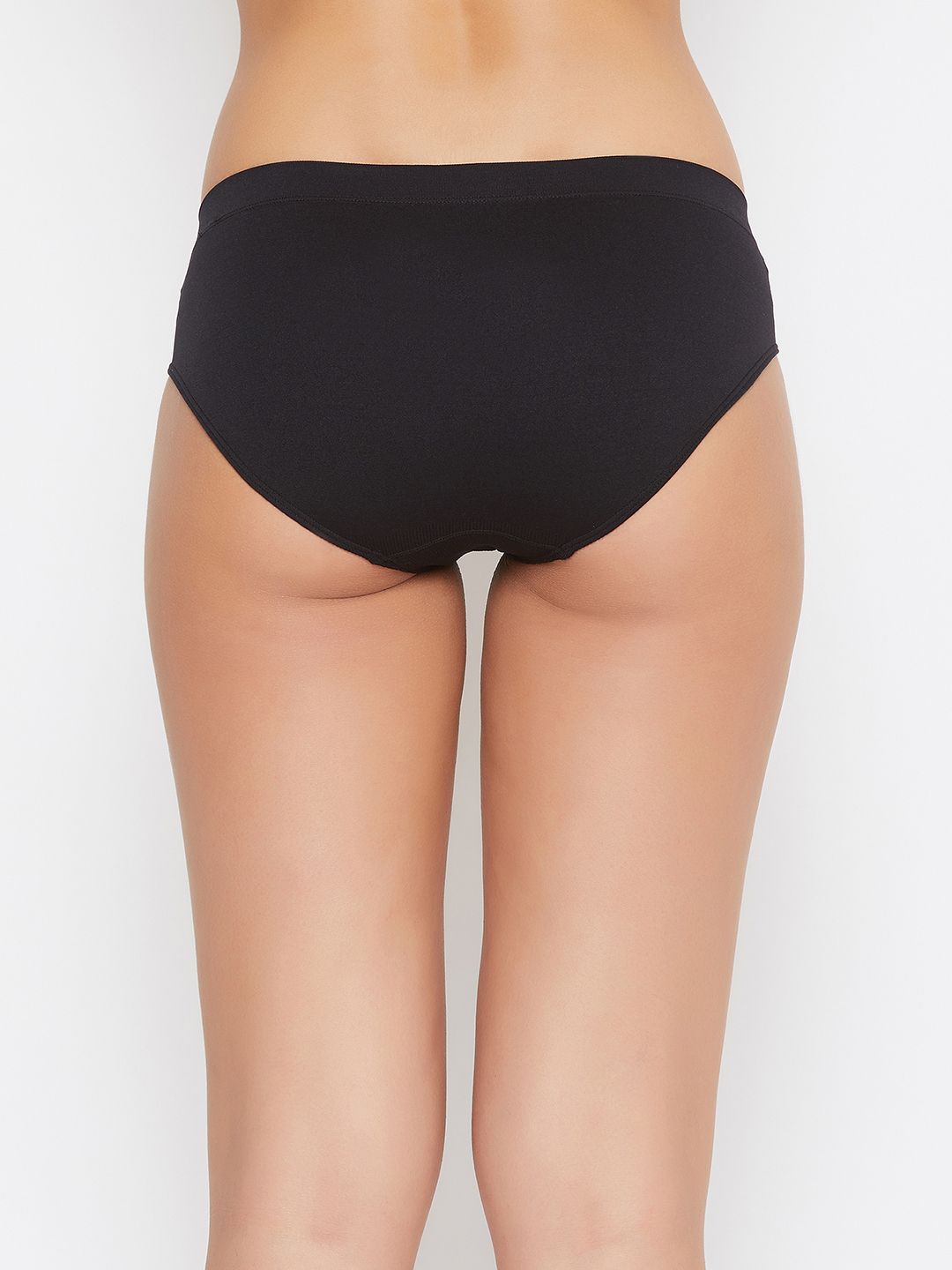 Seamless Women's Solid Mid Rise Combo Panty