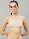 Regular Basic Bra For Girls - Nude